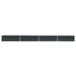 VidaXL Plantenbak Verhoogd 600x80x45 Cm Gegalvaniseerd Staal Antraciet -Tuinwinkel 02e027ccc19348bc888d2c4dce3ee08e