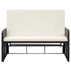 VidaXL 2-delige Loungeset Met Kussens Poly Rattan Zwart 8 VidaXL 2-delige Loungeset Met Kussens Poly Rattan Zwart -Tuinwinkel 0b14abef67d04d53962af81f0e230eea