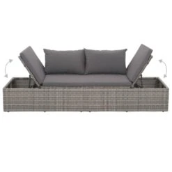 VidaXL Tuinbed 195x60 Cm Poly Rattan Grijs -Tuinwinkel 0c62a5e361674cb3ba66ee61da3668f5