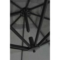 Garden Impressions Hawaii Deluxe Parasol 300x300 D. Grijs - L. Grijs -Tuinwinkel 1000000977 0102