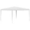 VidaXL Partytent 4x4 M Wit -Tuinwinkel 1000001075
