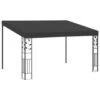 VidaXL Wandprieel 4x3x2,5 M Antraciet -Tuinwinkel 1000001307