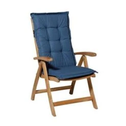 Madison Tuinstoelkussen Lage Rug Outdoor Oxford Blauw -Tuinwinkel 1000002228 0102