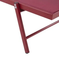 Beliani Tuinligstoel PORTOFINO - Rood Aluminium, Textiel 8 Beliani Tuinligstoel PORTOFINO - Rood Aluminium, Textiel -Tuinwinkel 1000003155 0102
