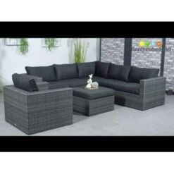Garden Impressions Altea Loungeset 5-delig Incl. Loungestoel - Grijs -Tuinwinkel 1000003375 0103