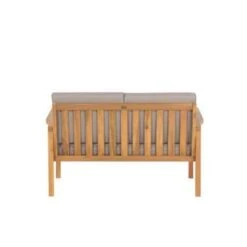 Beliani MANILA Loungeset - Lichte Houtkleur - Acaciahout 8 Beliani MANILA Loungeset - Lichte Houtkleur - Acaciahout -Tuinwinkel 1000003829 0102