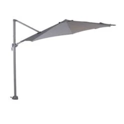 Garden Impressions Zweefparasol S Ø300 - D. Grijs Met Voet En Hoes -Tuinwinkel 1000003897 0103