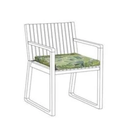 Beliani Zitkussen SASSARI - Groen Polyester -Tuinwinkel 1000004794 0102