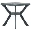 VidaXL Bistrotafel 70x70x72 Cm Kunststof Groen -Tuinwinkel 1000006036
