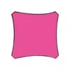 Velleman Schaduwdoek Vierkant 3,6x3,6m Fuchsia Metset