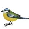 Decoris Tuindecoratie Vogel - Pimpelmees - Metaal - 38 Cm -Tuinwinkel 1000008151