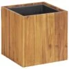 VidaXL Plantenbak Verhoogd 33,5x33,5x33,5 Cm Massief Acaciahout -Tuinwinkel 1000009551