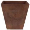 Steege Plantenbak - Vierkant - Gerecycled Kunststof - Bruin - 35 Cm -Tuinwinkel 1000011039