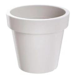 Prosperplast Plantenpot - Wit - Kunststof - Buiten - 40 Cm