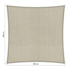 Shadow Comfort Vierkant 3x3m Sahara Sand