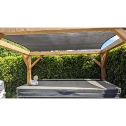 Shadow Comfort Rechthoek 2x3m Carbon Black 8 Shadow Comfort Rechthoek 2x3m Carbon Black -Tuinwinkel 1000013816 0110