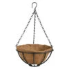 Esschert Design Plantenmand - Hanging Basket - Zwart - 25 Cm 1 Esschert Design Plantenmand - Hanging Basket - Zwart - 25 Cm -Tuinwinkel 1000014562
