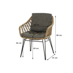 4 Seasons Cottage Tuinstoel (1 St.) -Tuinwinkel 1000031704 0102