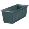 Geli Plantenbak - Antraciet - Rechthoekig - 40 X 17,5 X 14,5 Cm -Tuinwinkel 1000033412