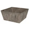 Steege Plantenbak - Grijs - Vierkant - Kunststof - 25 X 25 X 12 Cm