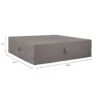 Madison - Hoes Voor Loungesets - 205 X 100 X 70 - Grijs -Tuinwinkel 1000036280