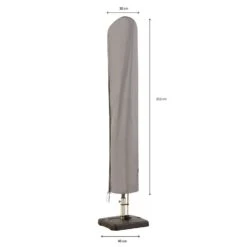 Madison - Parasol Covers - Grijs - 215x40 -Tuinwinkel 1000036283 0101