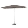 Madison - Parasol Profi-line - Vierkant 400x300 - Volant - Taupe -Tuinwinkel 1000036290