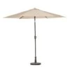Madison - Parasol Tenerife Round Ecru - 300cm - Beige 1 Madison - Parasol Tenerife Round Ecru - 300cm - Beige -Tuinwinkel 1000036326
