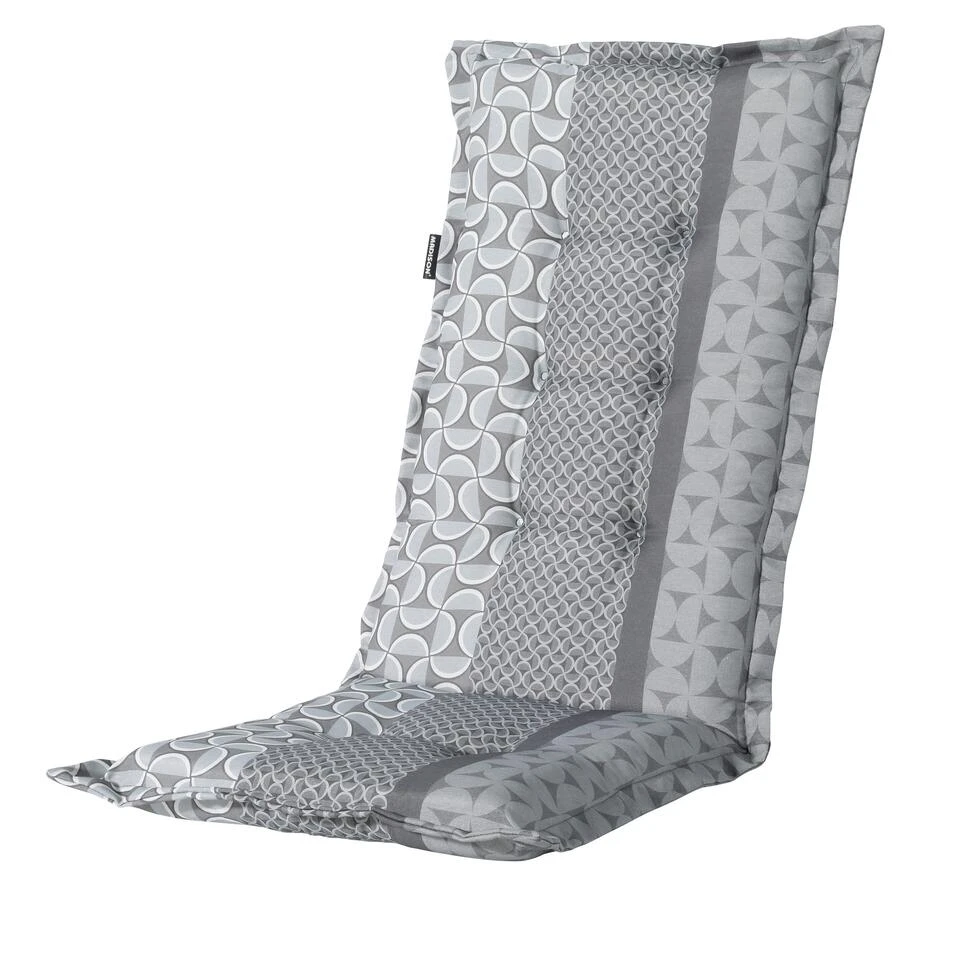 Madison - Tuinkussens Hoge Rug Pasa Grey - 123x50 - Grijs 3 Madison - Tuinkussens Hoge Rug Pasa Grey - 123x50 - Grijs