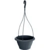 Prosperplast Bloempot - Antraciet - Kunststof - Hangpot - 23 Cm -Tuinwinkel 1000039316