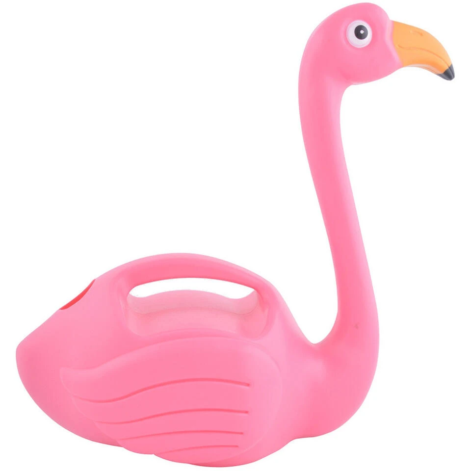 Gieter - Flamingo - Roze - 1,5 Liter - Kunststof 4 Gieter - Flamingo - Roze - 1,5 Liter - Kunststof - Afbeelding 2