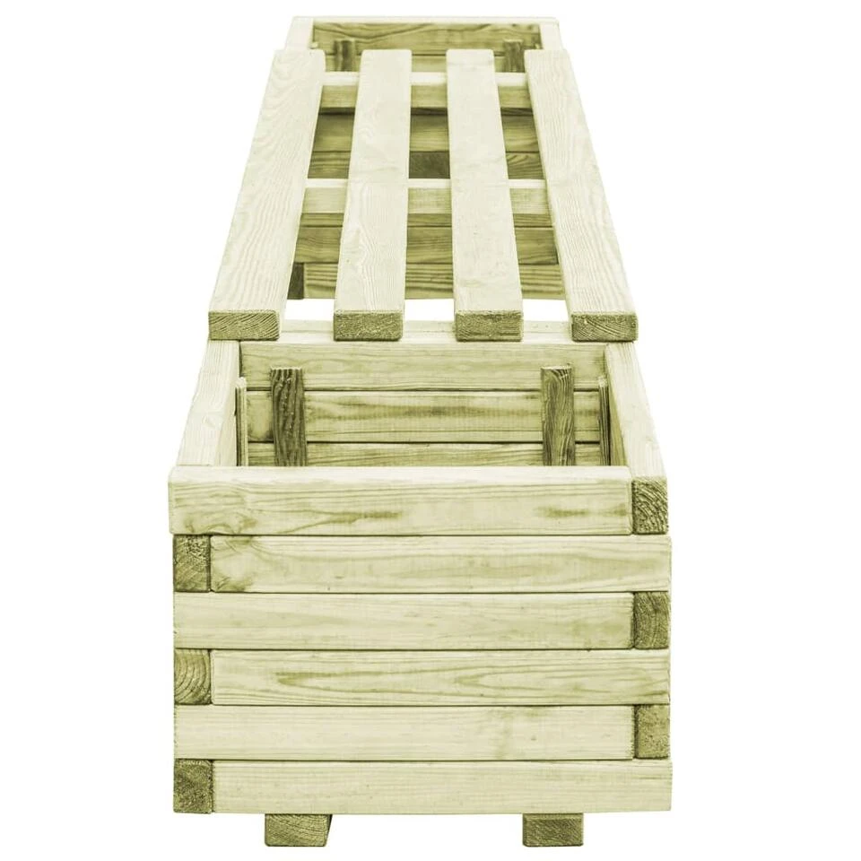 VidaXL Plantenbank Geïmpregneerd Grenenhout 5 VidaXL Plantenbank Geïmpregneerd Grenenhout - Afbeelding 3