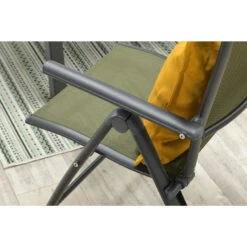 Garden Impressions Santos Tuinstoel Verstelbaar - Mos Groen -Tuinwinkel 1000040801 0103