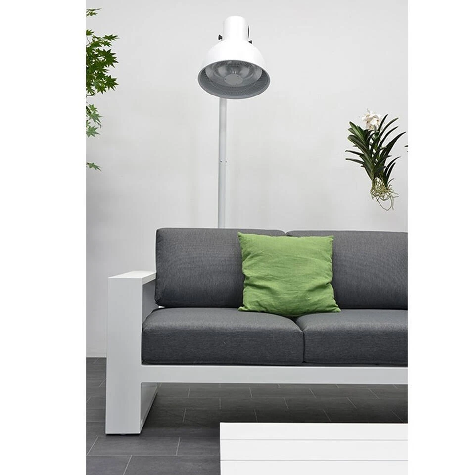 Garden Impressions Plaza 3-zits Lounge Tuinbank - Mat Wit 5 Garden Impressions Plaza 3-zits Lounge Tuinbank - Mat Wit - Afbeelding 3