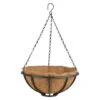 Esschert Design Hanging Basket - Metaal - Zwart - Met Inlegvel - 30 Cm -Tuinwinkel 1000040944