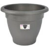 Hega Hogar Bloempot - Grijs - Kunststof - Rond - 50 Cm 2 Hega Hogar Bloempot - Grijs - Kunststof - Rond - 50 Cm -Tuinwinkel 1000040977