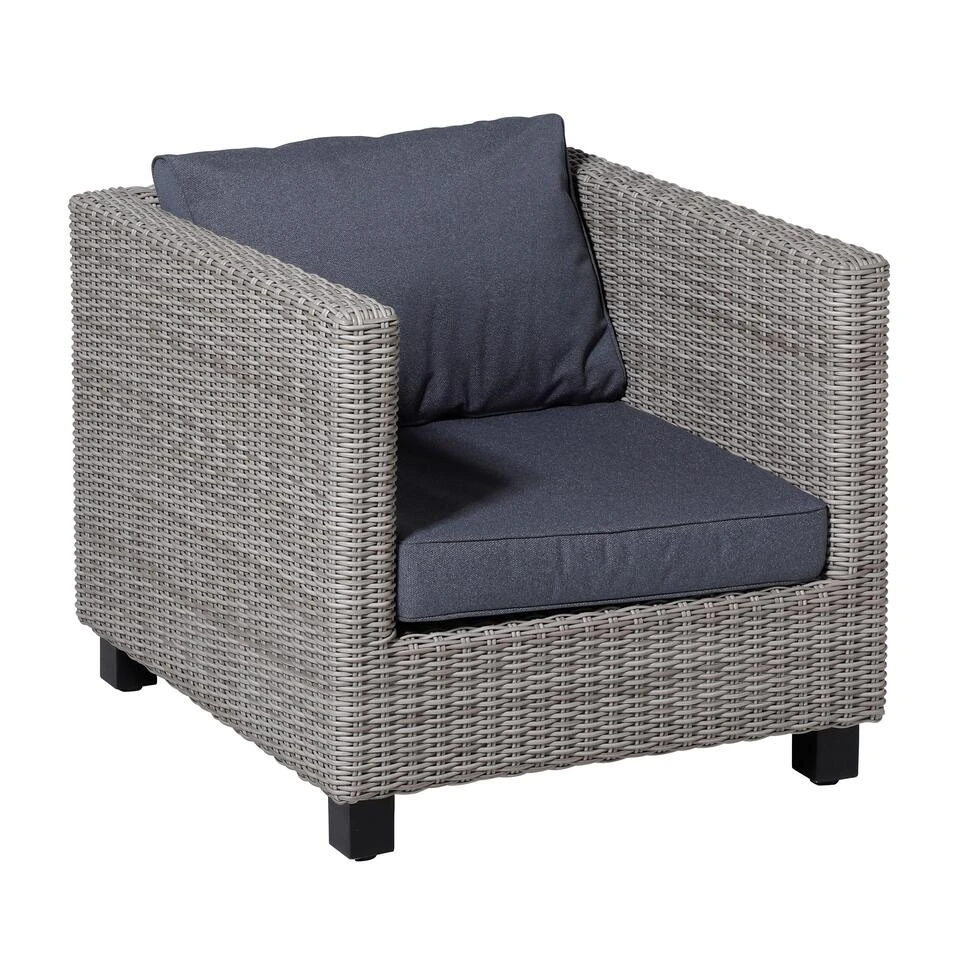 Perel Lounge Profi-line Soft Outdoor Manchester Denim Grey 5 Perel Lounge Profi-line Soft Outdoor Manchester Denim Grey - Afbeelding 3