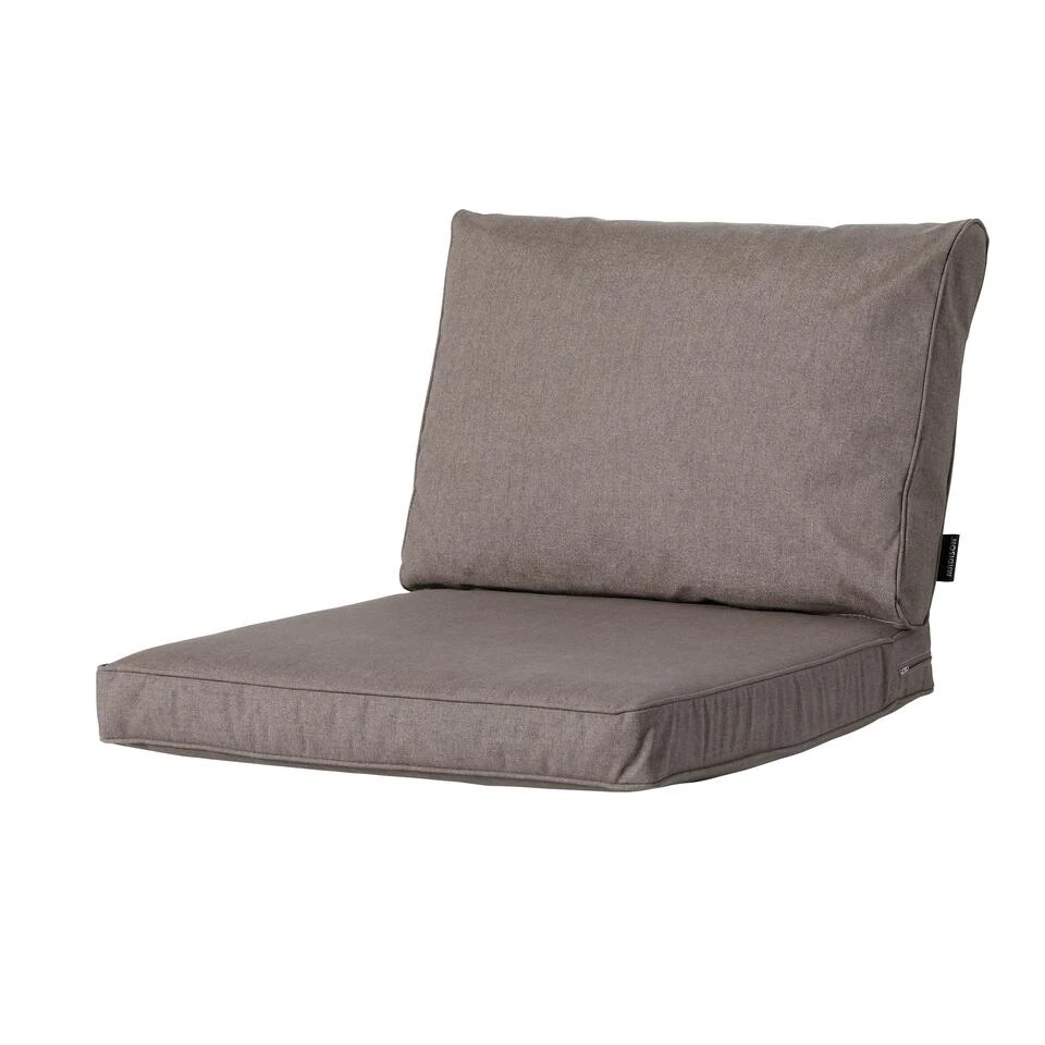 Madison Lounge Luxe Outdoor Oxford Taupe Zitkussen 60x60cm 5 Madison Lounge Luxe Outdoor Oxford Taupe Zitkussen 60x60cm - Afbeelding 3
