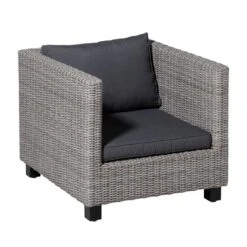 Madison Lounge Luxe Panama Grey Zitkussen 60x60cm -Tuinwinkel 1000041088 0111