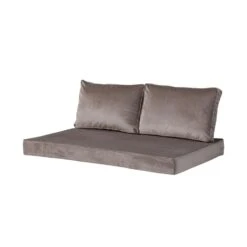 Madison Lounge Outdoor Velvet Taupe/panama Taupe Zitkussen 120x80cm Kussen -Tuinwinkel 1000041118 0110