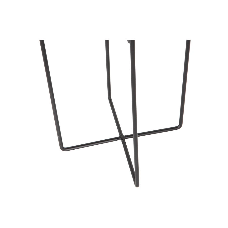 WOOOD Arda Plantenpot - Metaal - Zwart - 48x20x20 6 WOOOD Arda Plantenpot - Metaal - Zwart - 48x20x20 - Afbeelding 4