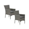 Garden Impressions Jerba Tuinstoel Grijs - 2 Stuks -Tuinwinkel 1000042194