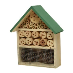 Decoris Insectenhotel - Groen - Vurenhout - 29 Cm