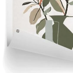 Tuinposter Vaas Met Bloemen 80x60 Cm Groen -Tuinwinkel 1000042851 0102