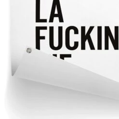 Tuinposter Het Leven 80x60 Cm Zwart-Wit -Tuinwinkel 1000042861 0102