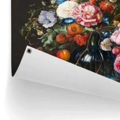 Tuinposter De Heem Vaas Met Bloemen 80x60 Cm Bont -Tuinwinkel 1000042864 0102