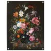 Tuinposter De Heem Vaas Met Bloemen 80x60 Cm Bont 1 Tuinposter De Heem Vaas Met Bloemen 80x60 Cm Bont -Tuinwinkel 1000042864