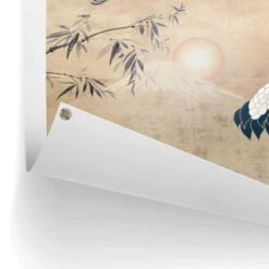 Tuinposter Kraanvogels In Goud 80x60 Cm Geel -Tuinwinkel 1000042872 0102