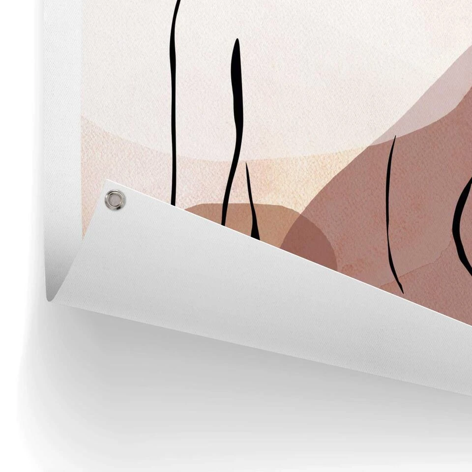 Tuinposter Vrouw 80x60 Cm Bruin 5 Tuinposter Vrouw 80x60 Cm Bruin - Afbeelding 3