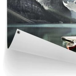 Tuinposter Lake Moraine 80x60 Cm Groen 8 Tuinposter Lake Moraine 80x60 Cm Groen -Tuinwinkel 1000042897 0102